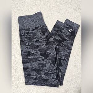 Gymshark Gray Camo Leggings